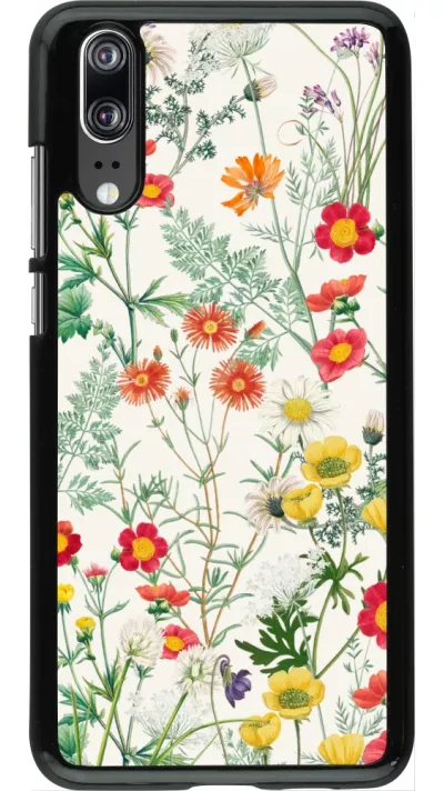 Huawei P20 Case Hülle - Flora Botanical Wildlife