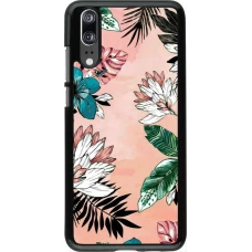 Huawei P20 Case Hülle - Flowers Artprint