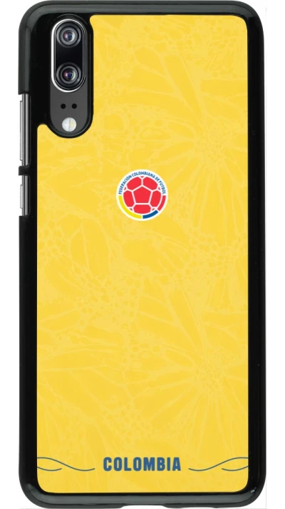 Huawei P20 Case Hülle - Kolumbien 2026 personalisierbares Fussballtrikot