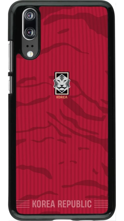 Coque Huawei P20 - Maillot de football Corée du Sud 2026 personnalisable