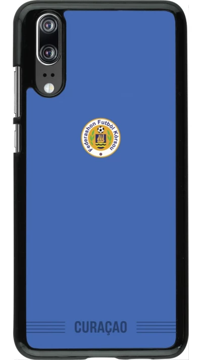 Huawei P20 Case Hülle - Curaçao 2026 personalisierbares Fussballtrikot