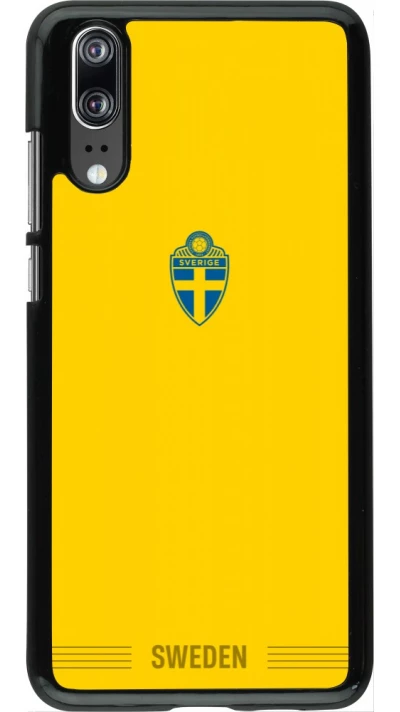 Huawei P20 Case Hülle - Schweden 2026 personalisierbares Fussballtrikot