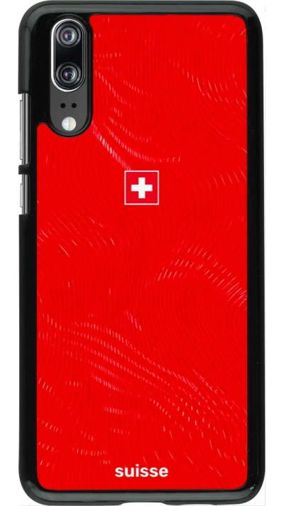 Huawei P20 Case Hülle - Schweiz 2026 personalisierbares Fussballtrikot
