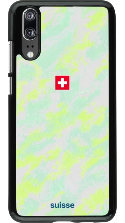 Huawei P20 Case Hülle - Schweiz Away 2026 personalisierbares Fussballtrikot