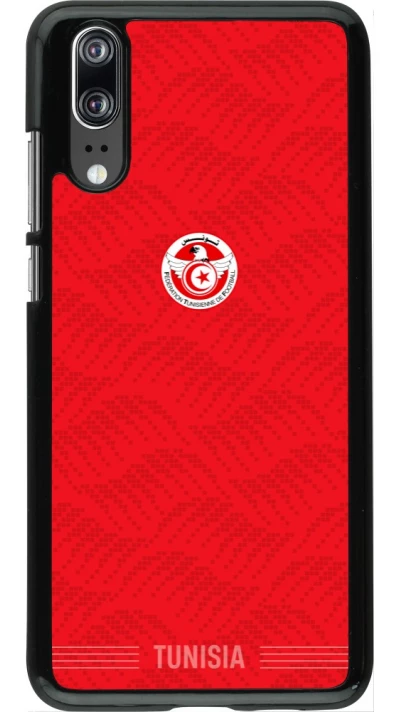 Huawei P20 Case Hülle - Tunesien 2026 personalisierbares Fussballtrikot