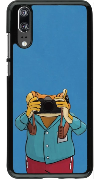 Huawei P20 Case Hülle - Frog with camera DTMF
