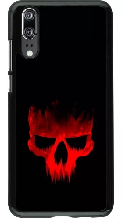 Huawei P20 Case Hülle - Halloween 2023 scary skull