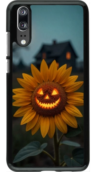 Huawei P20 Case Hülle - Halloween 2026 Evil Sunflower