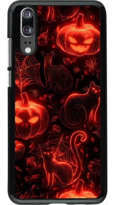 Huawei P20 Case Hülle - Halloween 2026 Pattern Halloween