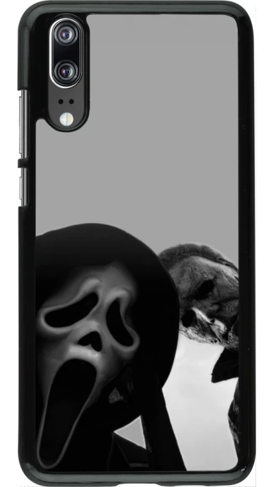 Huawei P20 Case Hülle - Halloween 2026 Scream and Michael Myers