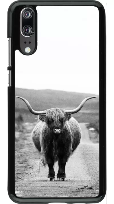 Hülle Huawei P20 - Highland cattle