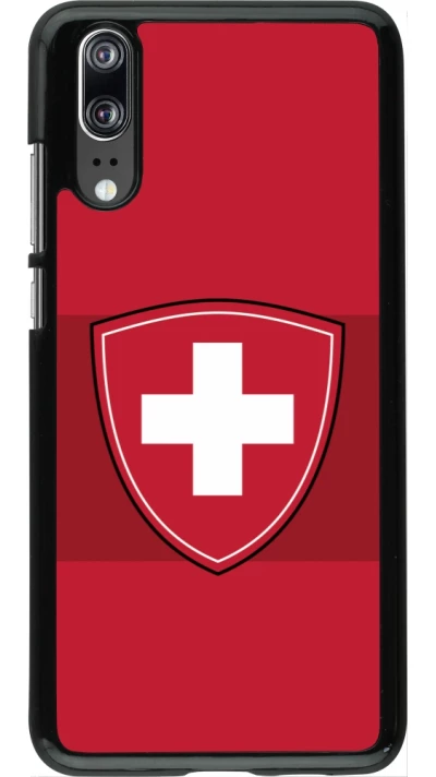Huawei P20 Case Hülle - Hockey World Championship Ecusson Suisse