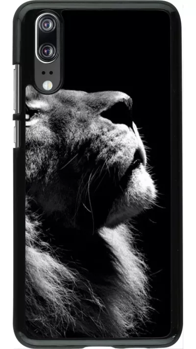 Hülle Huawei P20 - Lion looking up
