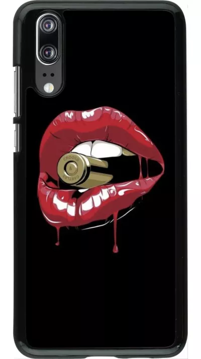 Hülle Huawei P20 - Lips bullet
