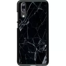 Hülle Huawei P20 - Marble Black 01