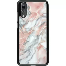 Coque Huawei P20 - Marbre Rose Lumineux