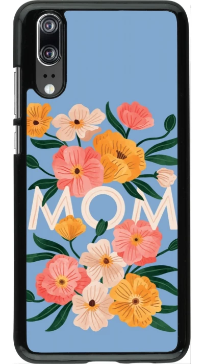 Coque Huawei P20 - Mom 2026 Flowers