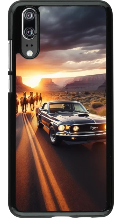 Coque Huawei P20 - Mustang 69 Grand Canyon