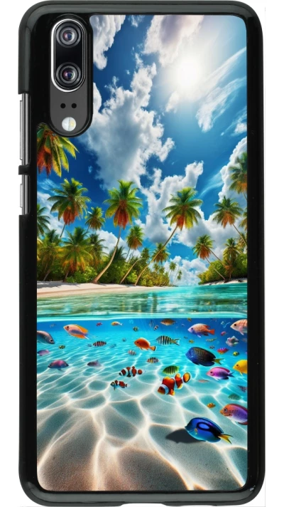 Coque Huawei P20 - Plage Paradis