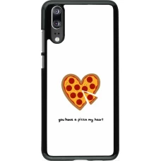 Huawei P20 Case Hülle - Saint Valentines Day 26 You have my pizza heart