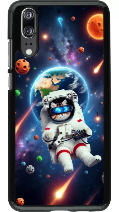 Coque Huawei P20 - VR SpaceCat Odyssey