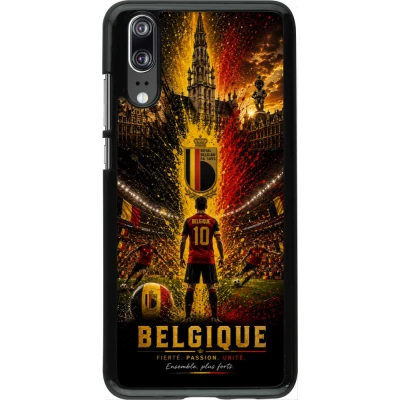 Coque Huawei P20 - Football Belgique splash 2026