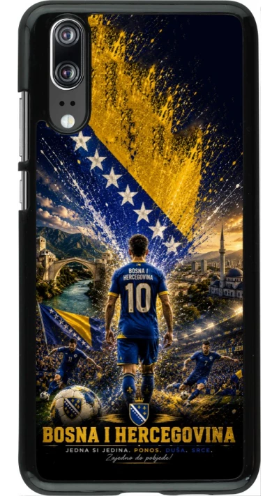 Huawei P20 Case Hülle - Fussball Bosnien und Herzegowina splash 2026