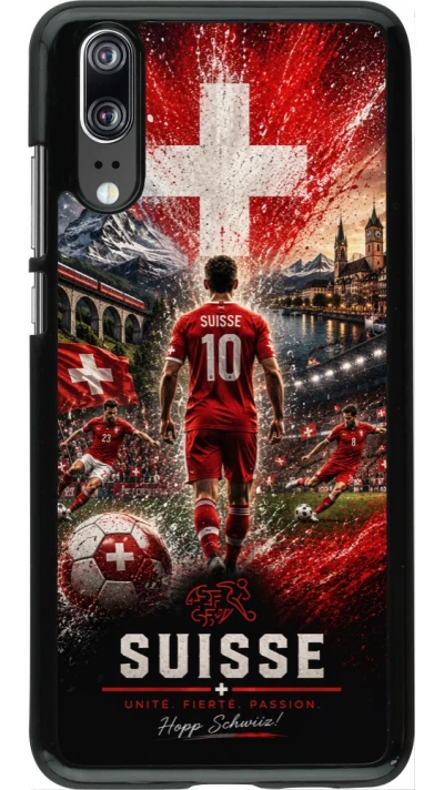 Huawei P20 Case Hülle - Fussball Suisse splash 2026