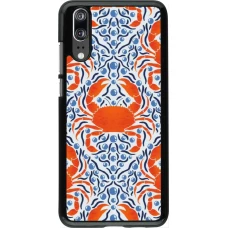 Coque Huawei P20 - Crabs and pearls Summer 2026