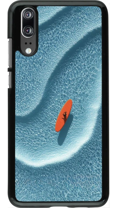 Coque Huawei P20 - Orange surf Summer 2026