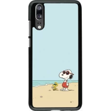 Coque Huawei P20 - Snoopy on the beach Summer 2026