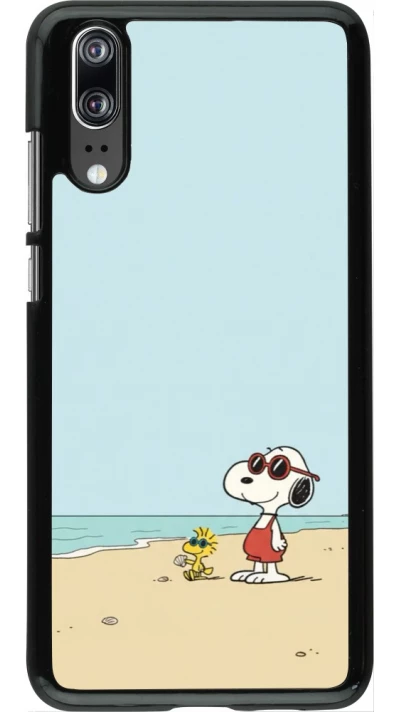 Coque Huawei P20 - Snoopy on the beach Summer 2026