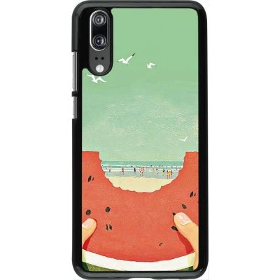 Huawei P20 Case Hülle - Views through a watermelon Summer 2026