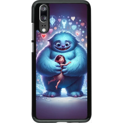 Coque Huawei P20 - Valentine 2024 Fluffy Love