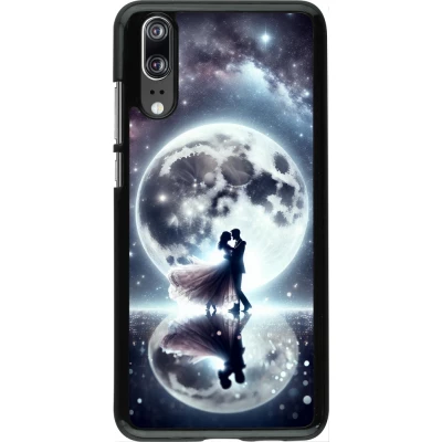 Coque Huawei P20 - Valentine 2024 Love under the moon