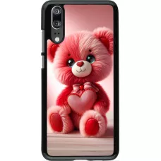 Coque Huawei P20 - Valentine 2024 Ourson rose