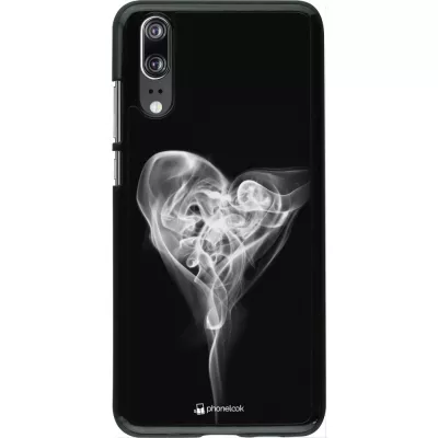 Hülle Huawei P20 - Valentine 2022 Black Smoke