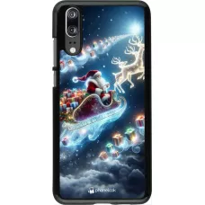 Huawei P20 Case Hülle - Weihnachten 2023 Verzauberter Weihnachtsmann