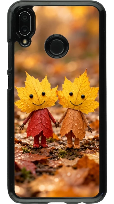 Coque Huawei P20 Lite - Autumn 26 Couple of leaves