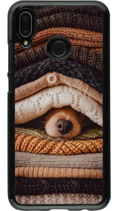 Coque Huawei P20 Lite - Autumn 26 Dog under the covers
