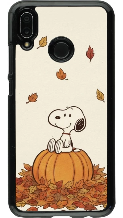Coque Huawei P20 Lite - Autumn 26 Snoopy autumn