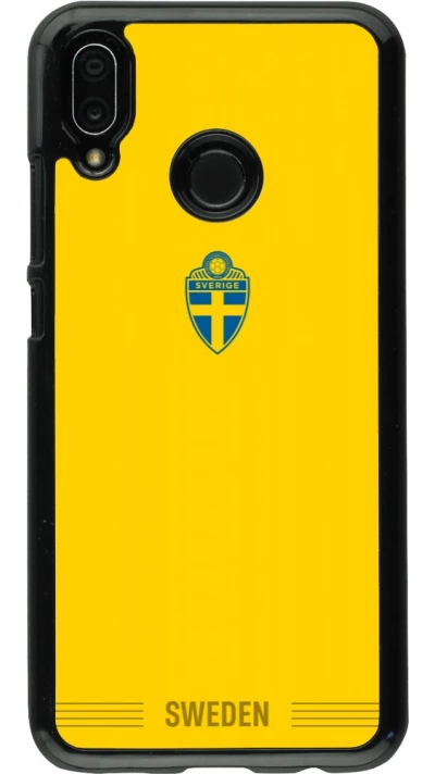 Coque Huawei P20 Lite - Maillot de football Suède 2026 personnalisable