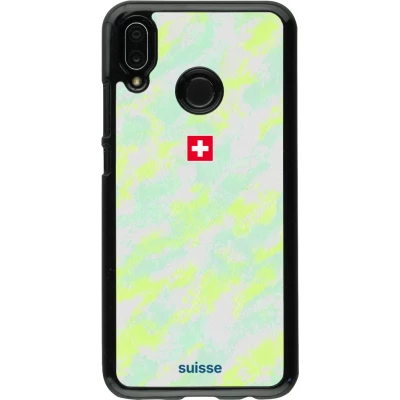 Coque Huawei P20 Lite - Maillot de football Suisse Away 2026 personnalisable