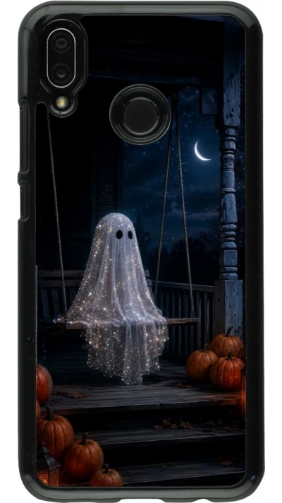 Huawei P20 Lite Case Hülle - Halloween 2026 Ghost on a swing