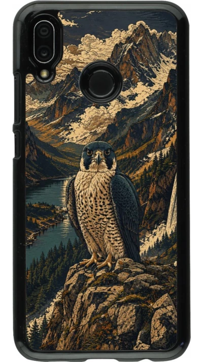 Coque Huawei P20 Lite - Linocut Faucun pèlerin