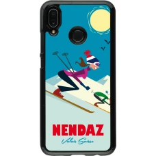 Huawei P20 Lite Case Hülle - Nendaz Ski Downhill