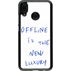 Huawei P20 Lite Case Hülle - Offline is the new luxury
