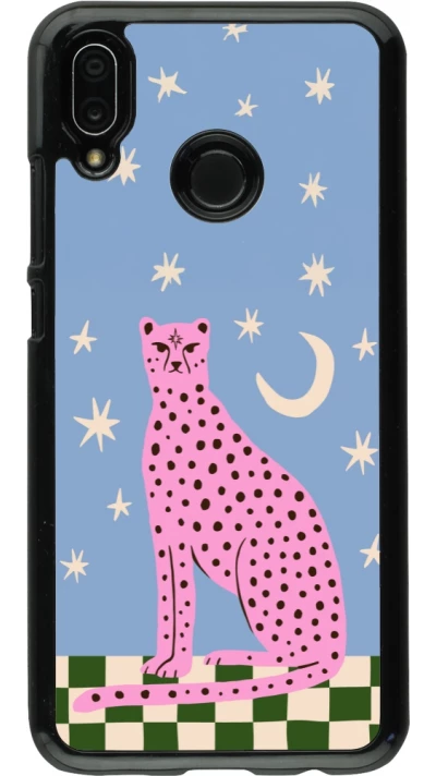 Huawei P20 Lite Case Hülle - Pink leopard with stars 2026