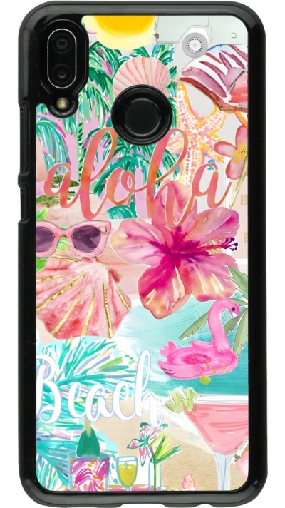 Huawei P20 Lite Case Hülle - Preppy Collage Aloha