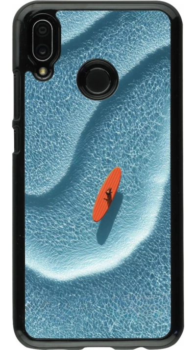 Huawei P20 Lite Case Hülle - Orange surf Summer 2026